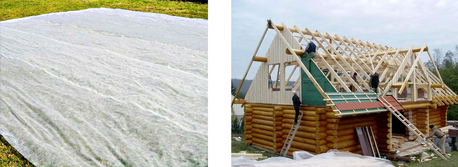 Nonwoven Fabrics for Land and Architectural Cover, Isolation